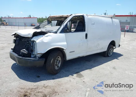 2005 Chevrolet Express z USA, uszkodzony, nr VIN 1GCGG25V451190638